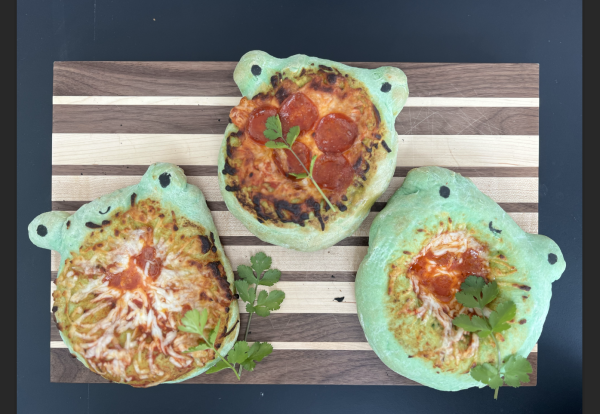 C Mag Tries Making Froggy Pizzas